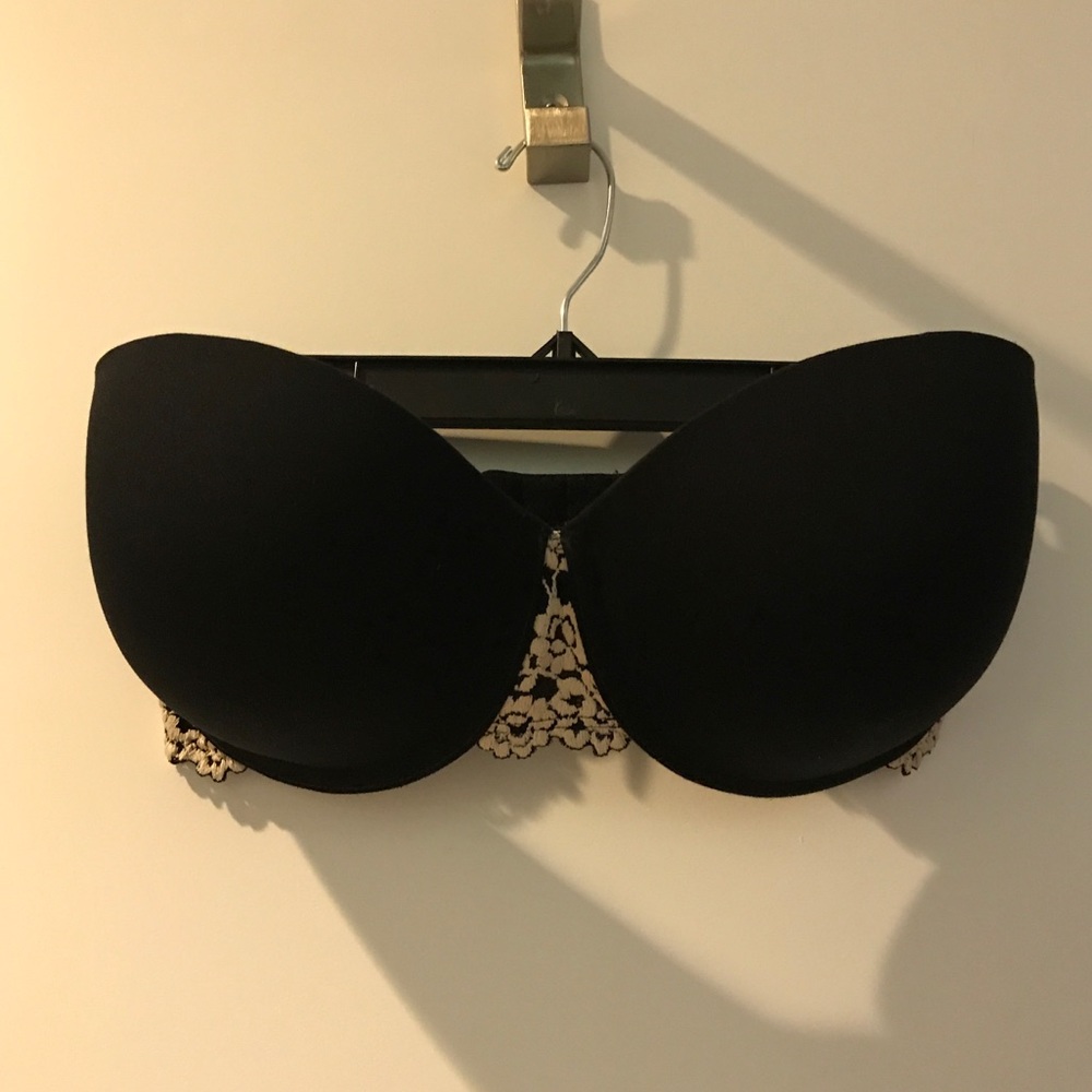 Wacoal Black Strapless Bra